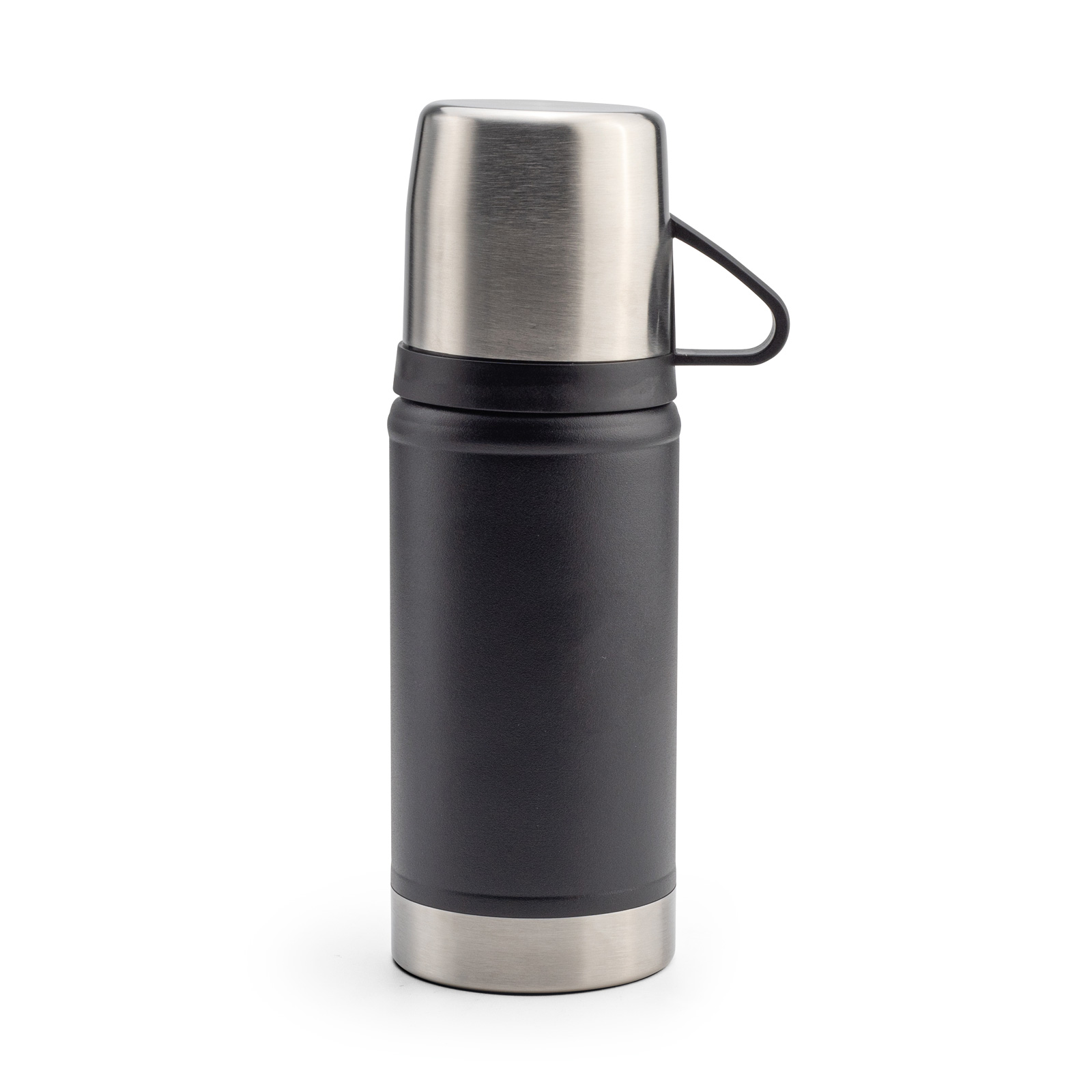 KARTEPE SİYAH 500 ML BARDAKLI TERMOS