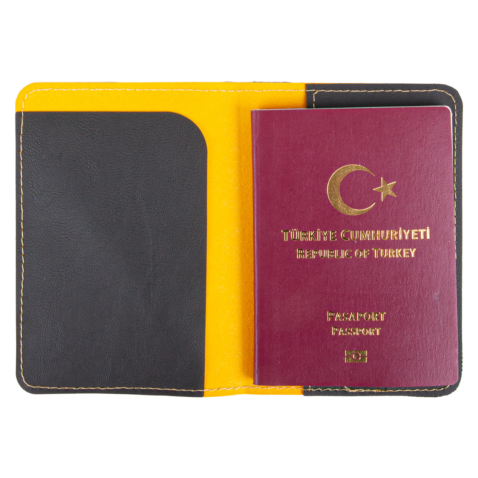 PASAPORTLUK SARI DERİ