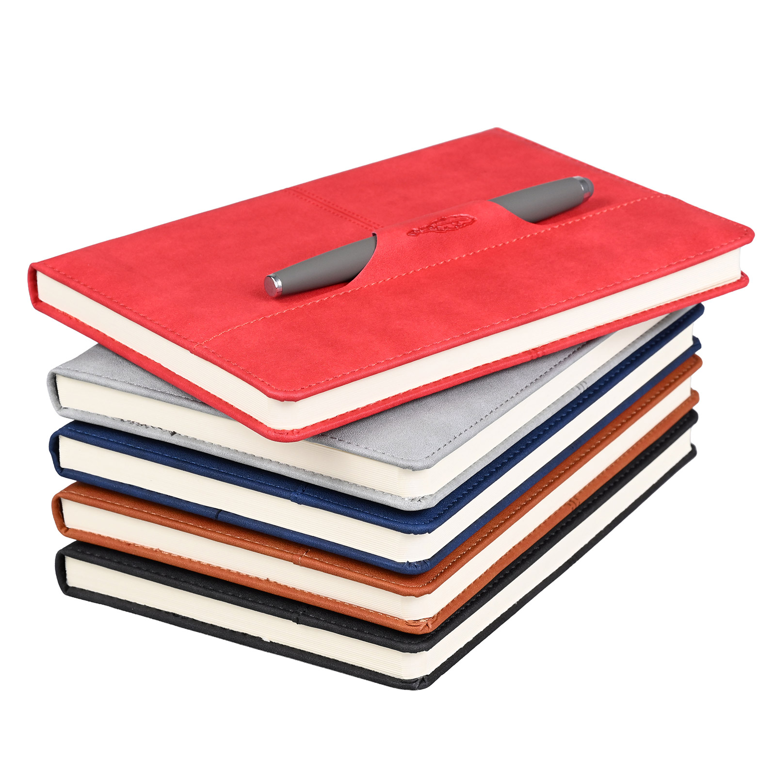 ATAKULE GRİ TARİHSİZ DEFTER (15X21 CM)